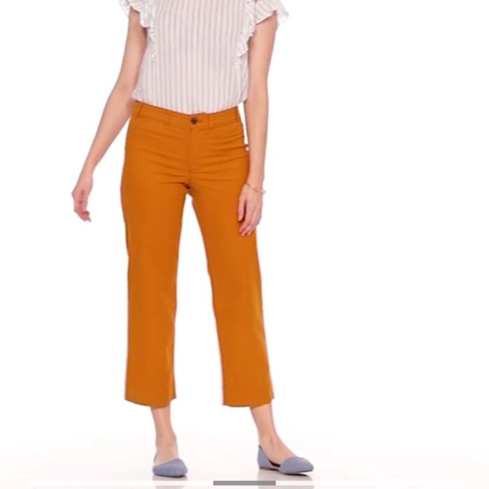 NWOT Old Navy Wide Leg Crop Pants